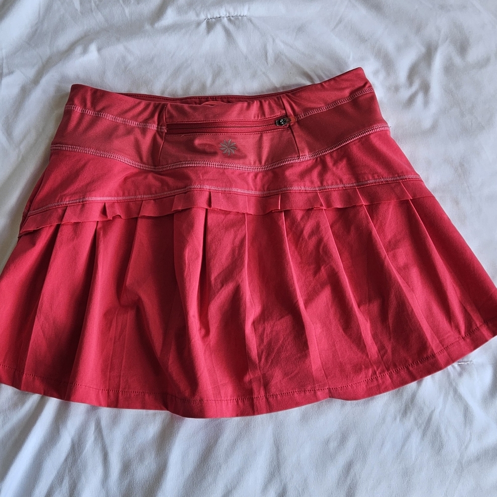 Athleta Vibrant Pink Skater Skirt